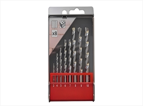 8pcs Masonry Drill Set