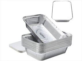 Disposable Aluminium Foil Containers For Household Purposes